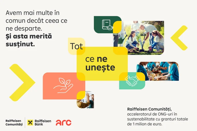 Raiffeisen Comunitati, accelerator de sustenabilitate